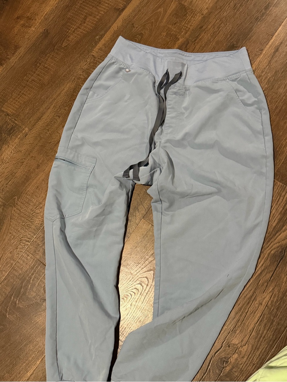 Figs Light Blue Women's Drawstring Jogger Pants